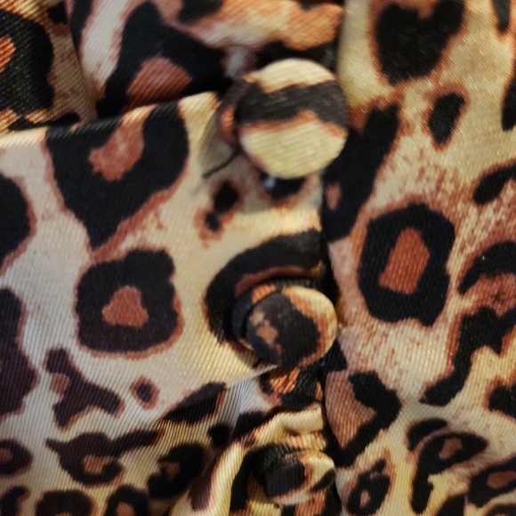 Zara Brown Leopard Long Sleeve Dress - Picture 5 of 11